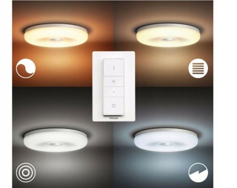 PHILIPS HUE STRUANA ŁAZIENKOWA LAMPA SUFITOWA 27W