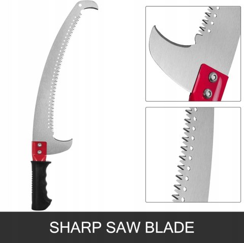 Piła do gałęzi z uchwytem teleskopowym BuoQua DXQ