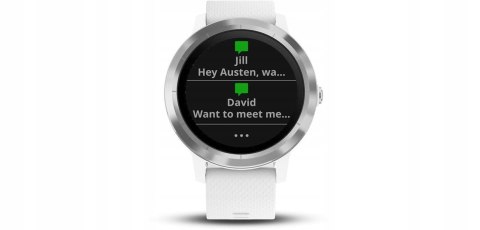 Smartwatch Garmin Vivoactive 3 biały