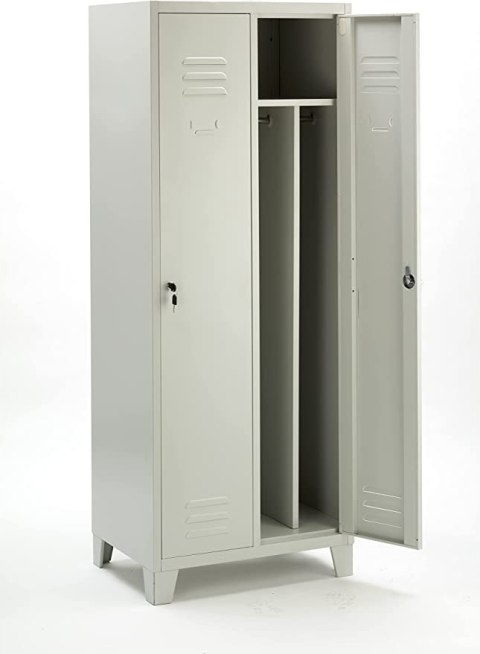 Szafa BHP podwójna GARDEN FRIEND 68,5 x 50 x 180 cm