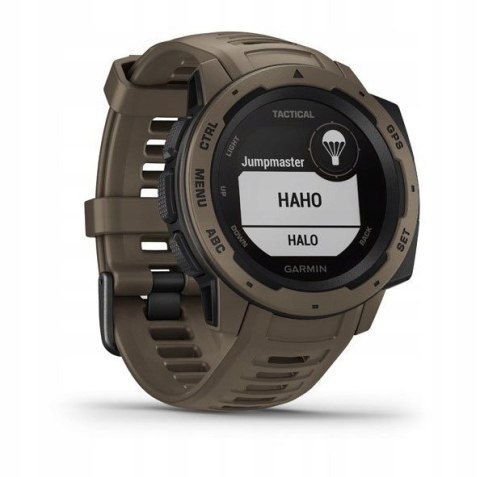 Zegarek sportowy Garmin Instinct Tactical Edition brązowy