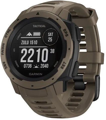 Zegarek sportowy Garmin Instinct Tactical Edition brązowy