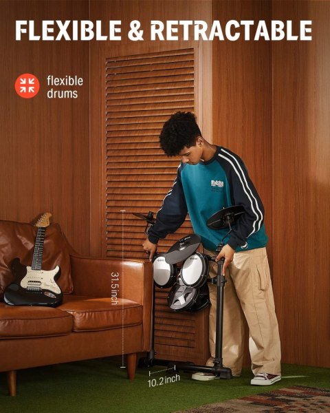 Donner DED-80 7 sztuk Musical Electronics Battery