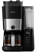 Ekspres przelewowy Philips HD7900/50 1,25 l czarny wbudowany młynek