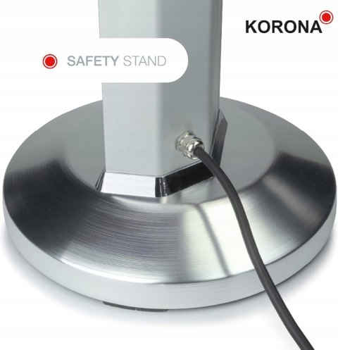 Korona 60000 grzejnik stojący do użytku na zewnątrz