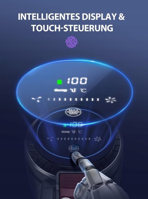 Odkurzacz pionowy Buture VC50-PL fioletowy