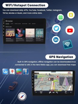 Radio samochodowe Hikity Radio Samochodowe 9