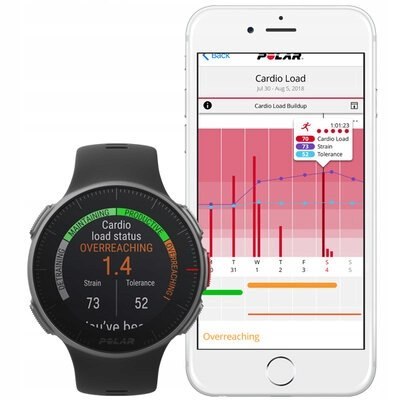 Zegarek sportowy Polar Vantage V czarny