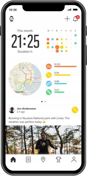 Zegarek sportowy Suunto 9 Baro czarny
