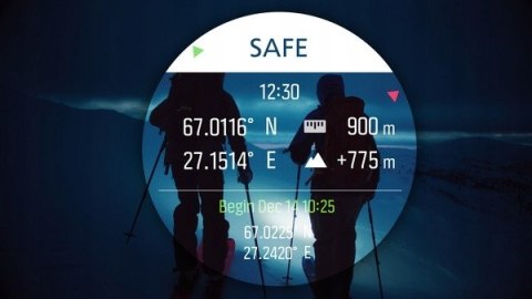 Zegarek sportowy Suunto 9 Baro czarny