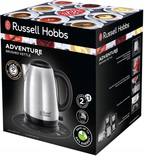 Czajnik elektryczny Russell Hobbs 23912-70 2400 W 1,7 l Srebrny