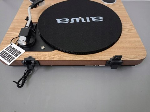 Gramofon Aiwa GBTUR-120WDMKII brązowy