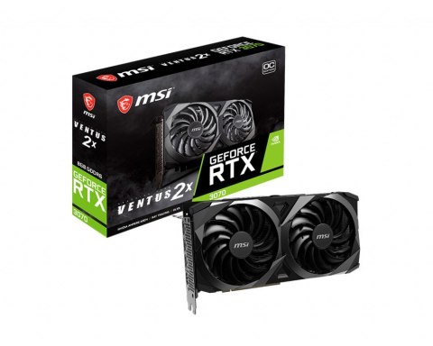 Karta graficzna MSI RTX 3070 VENTUS 2X 8GB OC LHR