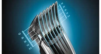 Maszynka do strzyżenia włosów Philips HC9450/15 czarno-srebrna