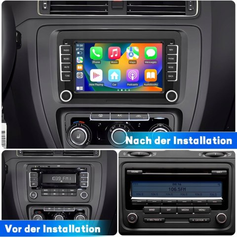 RADIO SAMOCHODOWE AS006 DO VW PASSAT GOLF POLO SKODA SEAT