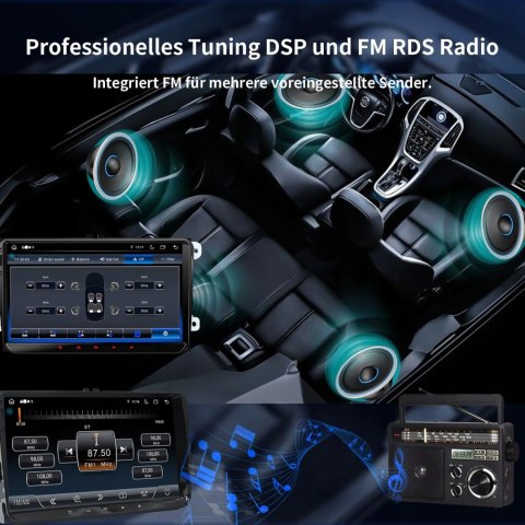 RADIO SAMOCHODOWE AS016 DO VW GOLF 5 6 polo passat sharan CARPLAY