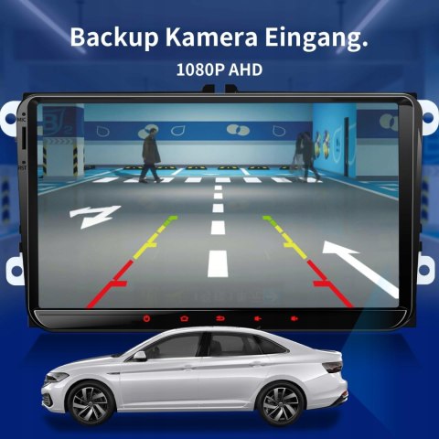 RADIO SAMOCHODOWE AS016 DO VW GOLF 5 6 polo passat sharan CARPLAY