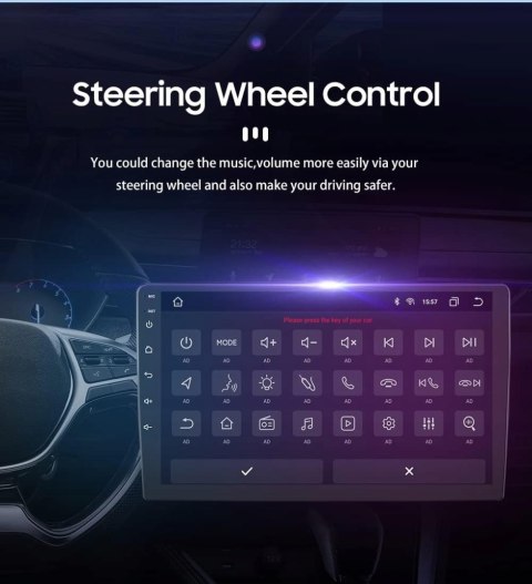 RADIO SAMOCHODOWE HIZPO RENAULT CLIO 2012-2016 CARPLAY