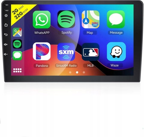 RADIO SAMOCHODOWE PODOFO 9'' CARPLAY ANDROID BT WIFI