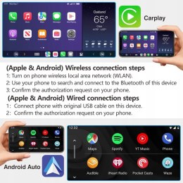 Radio samochodowe AS075 DO VW TUAREG TRANSPORTER MULTIVAN CARPLAY