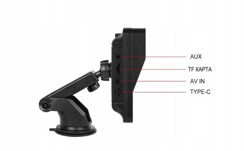 Radio samochodowe Podofo 4210201133315 CARPLAY ANDROID BLUETOOTH