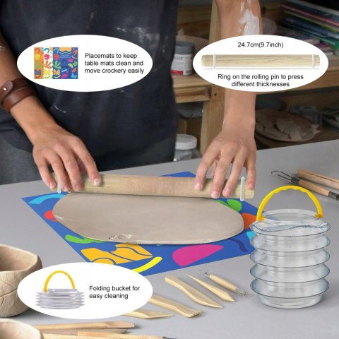 Glina suszona powietrzem dla dorosłych