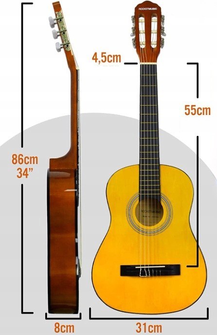 Hiszpańska gitara klasyczna 4/4 3rd Avenue