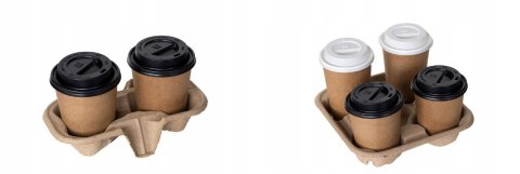 Kubki jednorazowe Guillin 180 ml papierowe białe 50 sztuk