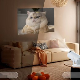 Mini projektor LQWELL HY300 WiFi 6 BT5.0 Android szary