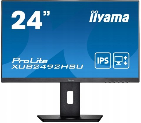 Monitor LED iiyama XUB2492HSU-B5 24 " 1920 x 1080 px IPS / PLS