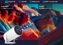 PROJEKTOR ANDROID 11 ALWTNIET HY300 4K 1080P Full HD obracany biały