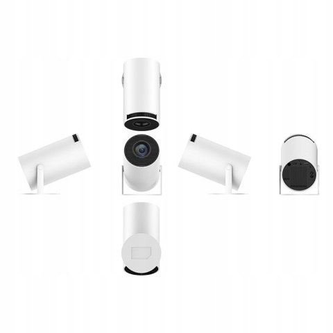 PROJEKTOR ANDROID 11 ALWTNIET HY300 4K 1080P Full HD obracany biały