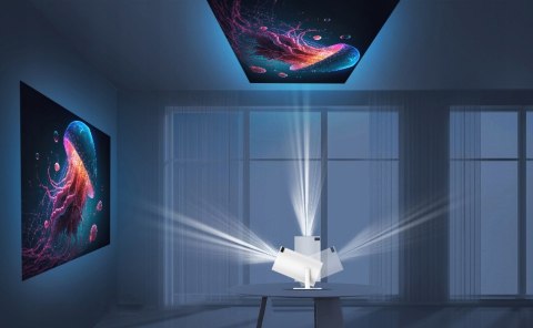 Projektor LCD LQWELL HY300 biały