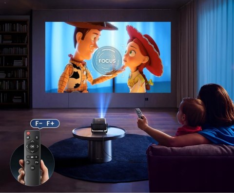 Projektor LCD PUTRIMS Mini Beamer PUTRIMS S28 czarny