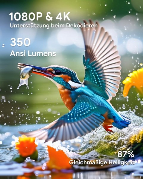 Projektor LCD SkyEcho freeone k1 czarny