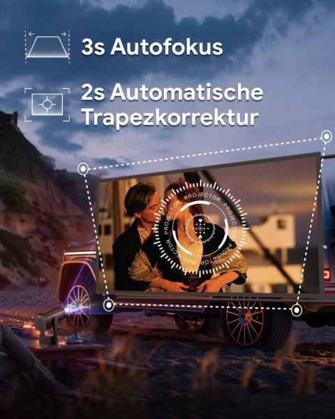 Projektor LCD SkyEcho freeone k1 czarny