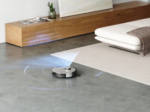 Robot sprzątający Ecovacs DEEBOT X1 PLUS srebrny/szary