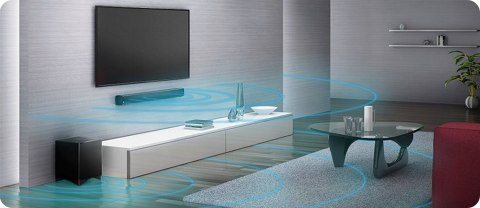 Soundbar LG SN4 2.1 300 W czarny