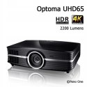 Projektor OPTOMA UHD65 4K UHD HDMI FV23% NOWY !