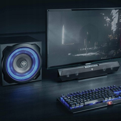 SOUNDBAR TRUST GXT 668 TYTAN 2.1 AUX BLACK HIT!