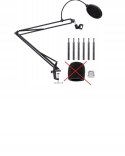 BASICS Statyw Mikrofonowy Z Popfiltrem Do Blue Yeti Snowball HyperX