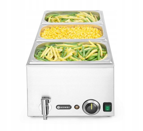 Bemar Z Kranem Elektryczny Grzewczy Do Bufetu Gn 1/1 Hendi 238912