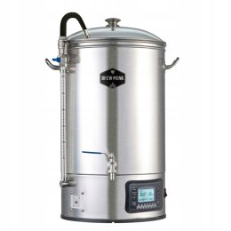 Brew Monk 057.700.30 Kadź do Piwa, Srebrny, 30 l