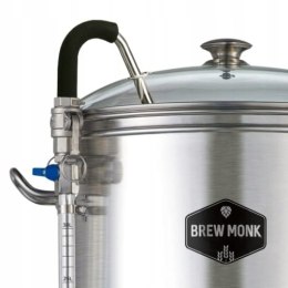 Brew Monk 057.700.30 Kadź do Piwa, Srebrny, 30 l