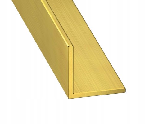 CQFD Mosiądz kąt 15x15x1,5mm 1m