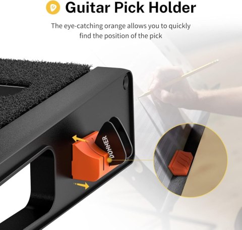 Donner DB-S300 deska do pedałów efektów gitarowych i wodoodporny