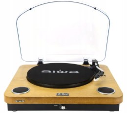 Gramofon Aiwa GBTUR-120WDMKII brązowy