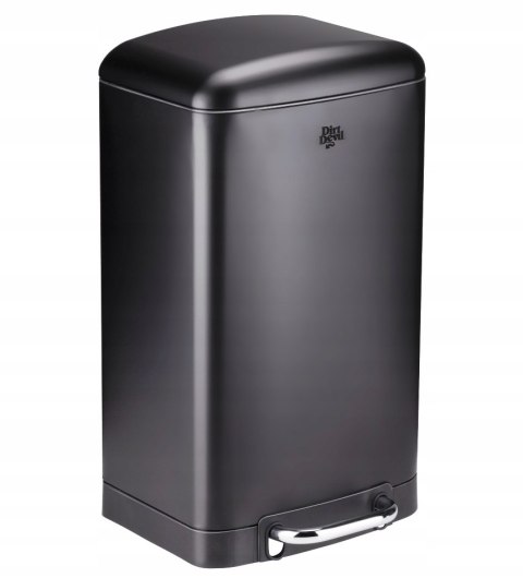 Kosz na śmieci z pedałem Dirt Devil 20l Czarny