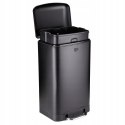 Kosz na śmieci z pedałem Dirt Devil 20l Czarny