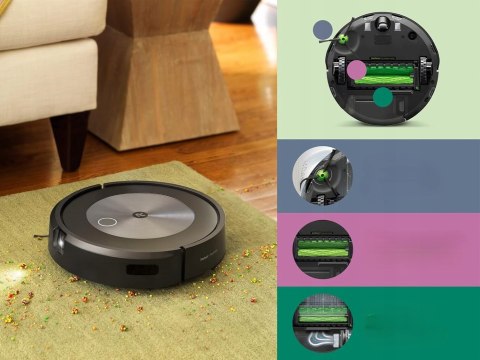 Robot sprzątający iRobot Roomba J7+ czarny